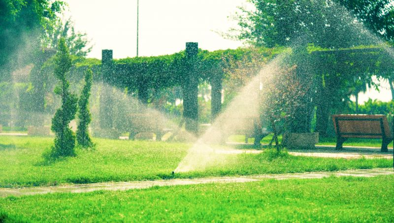 Garden Sprinkler Installation